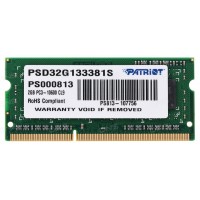 Patriot Signature 2GB DDR3 SO-DIMM PC3-10600